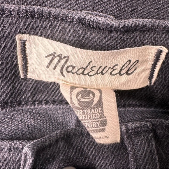 Madewell Cali Demi Boot Black Jeans Size 28 - Picture 8 of 13